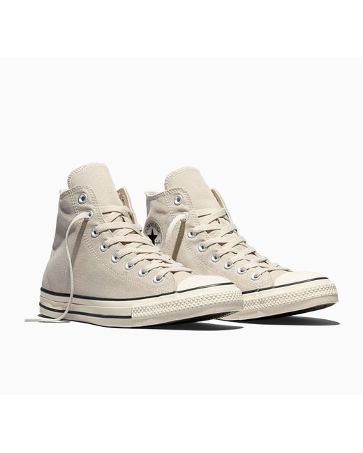 Converse White Canvas High-Top Trainers for men