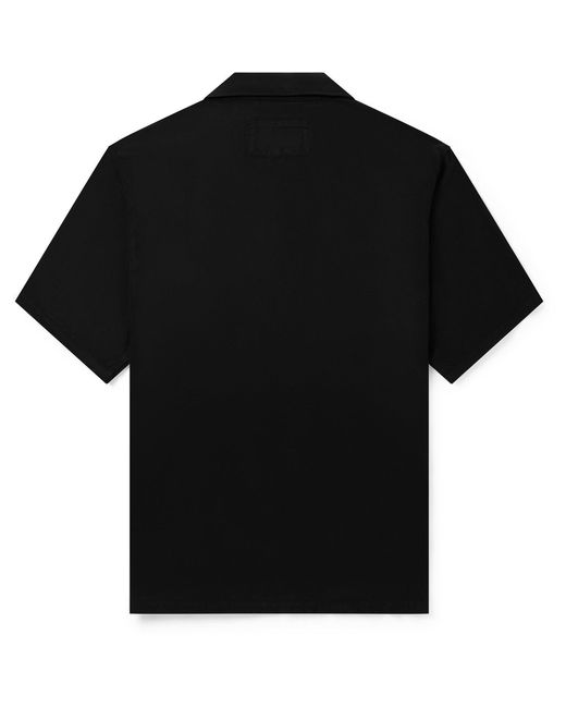 Albam Black Bowling Shirt for men