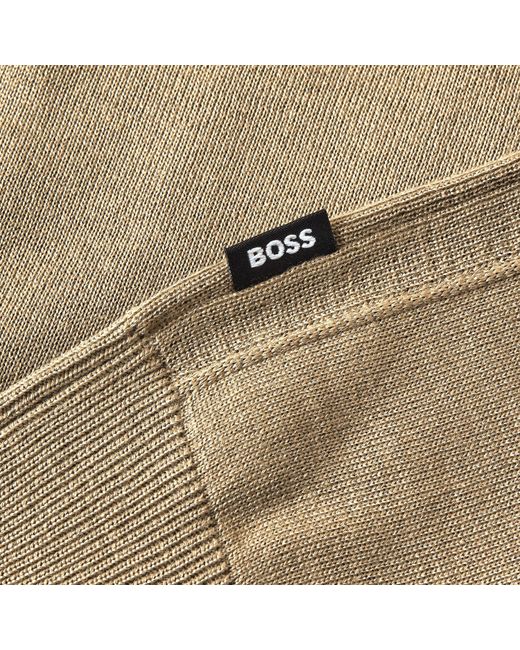 Boss Natural Musso P Crew Sweatshirt for men