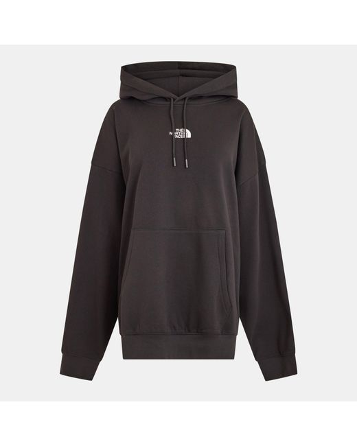The North Face Black Tnf Essential Oversized Hoodie