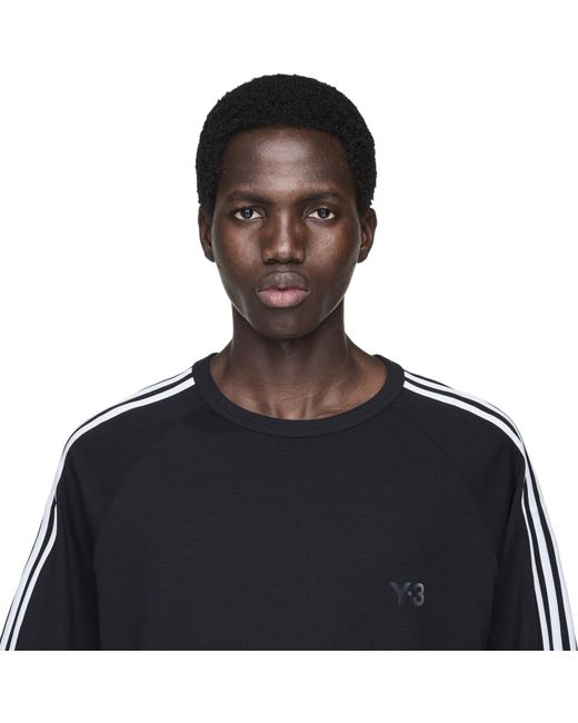 Y-3 Black Jsr Os Tshirt Sn42 for men