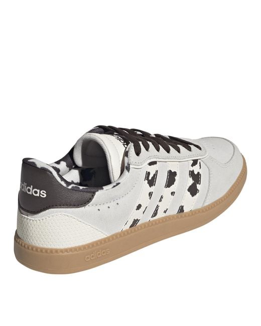 Adidas Gray Breaknet Sleek Suede Shoes