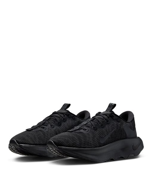 Nike Black Motiva Walking Shoes for men