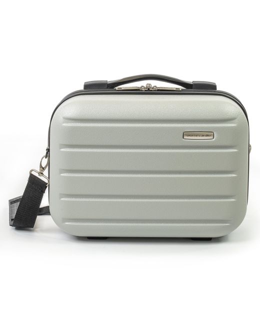 Pierre Cardin Metallic Voyager Hard Shell Cabin Case Flight Bag Luggage