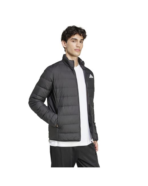 Adidas Gray Light Down Jacket for men
