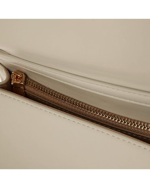 Love Moschino Natural Quilted Cross Body Bags