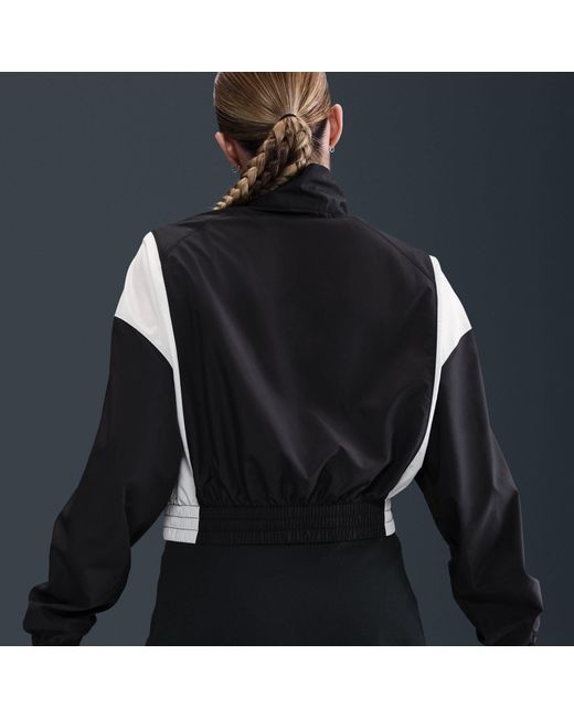 Nike Black Color Block Windbreaker Jacket