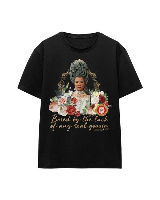 Bridgerton Black Bored Queen T-Shirt