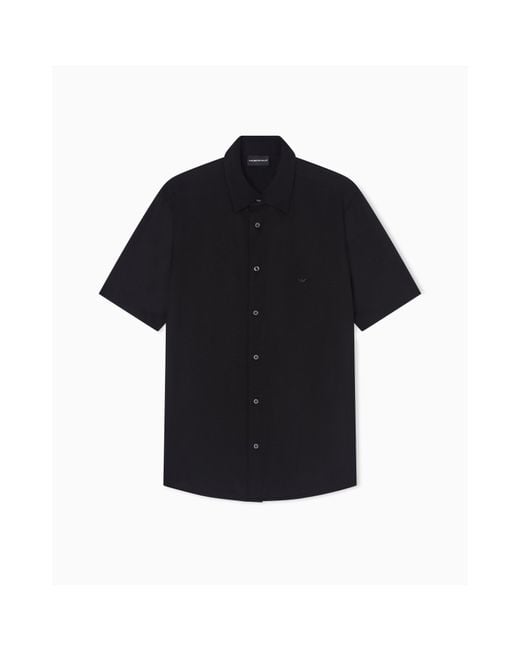 Emporio Armani Black Shirt for men