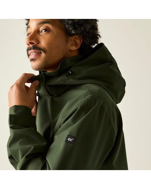 Regatta Green Oakhowe Waterproof Isotex Jacket for men