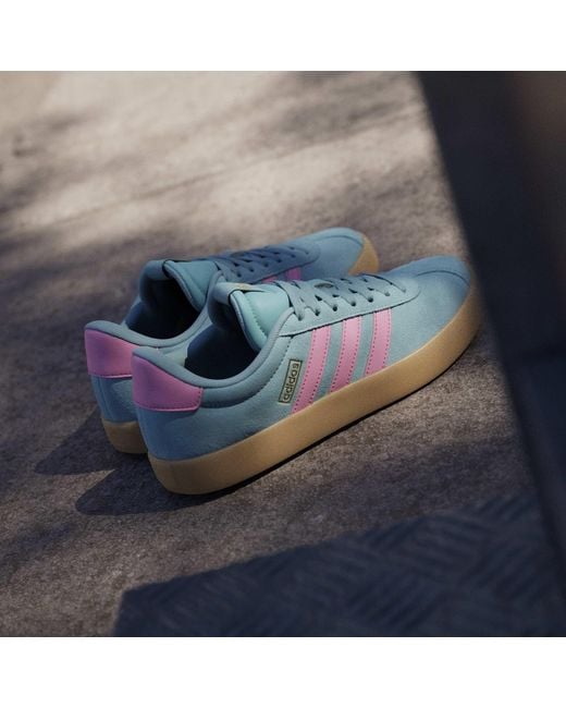 Adidas Blue Vl Court 3.0 Trainers for men