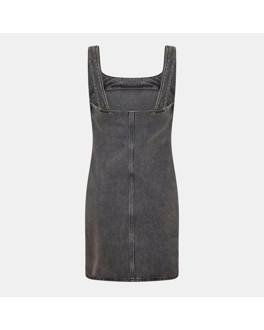 Calvin Klein Gray Denim Mini Dress