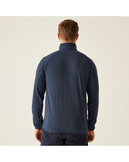Regatta Blue Navigate Half-Zip Fleece for men