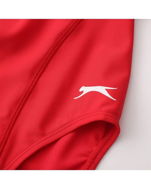Slazenger 1881 Red Square Neck Suit