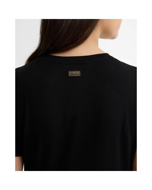 Barbour Black T-Shirt Dress