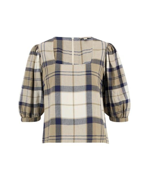 Barbour Multicolor Short Sleeve Blouse