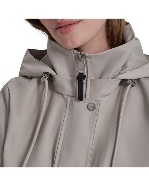 DKNY Black Rain Anorak Jacket
