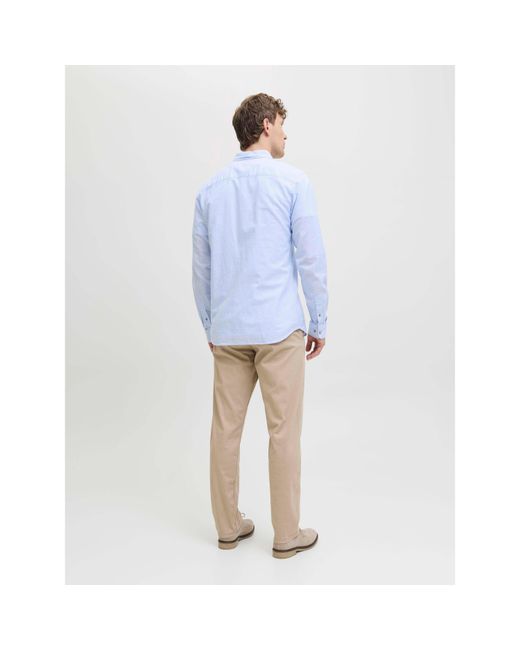 Jack & Jones Blue Jack Kane Dave Chino Sn63 for men