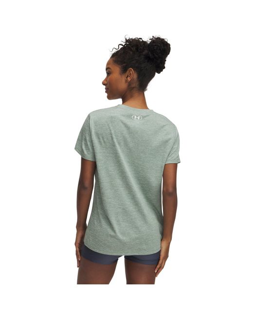 Under Armour Green S Tech Ssv- Twist T Shirt