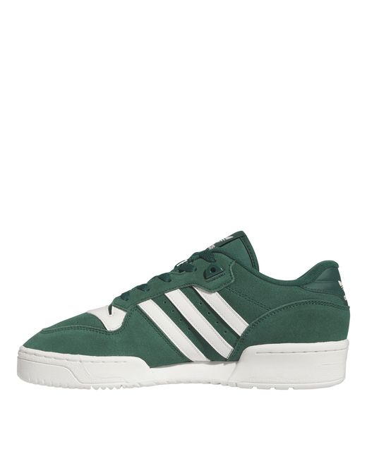 Adidas Green Rivalry Low Basketball Trainers for men