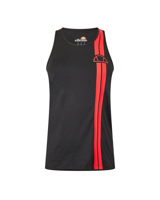 Ellesse Black Estrel Tank Vest