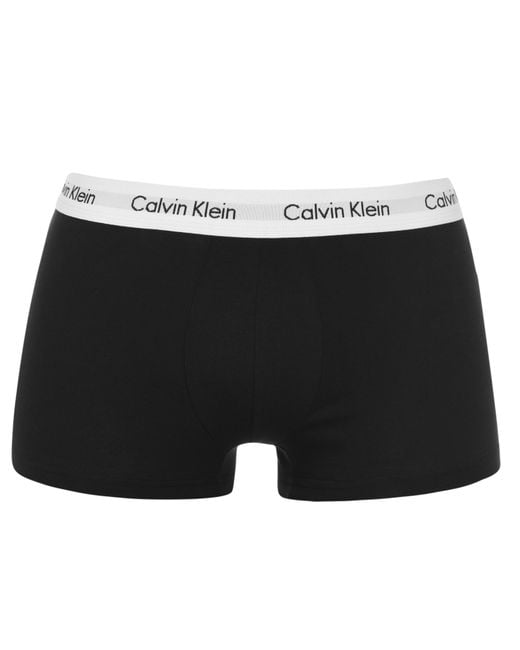 Calvin Klein White 3 Pack Boxer Shorts for men