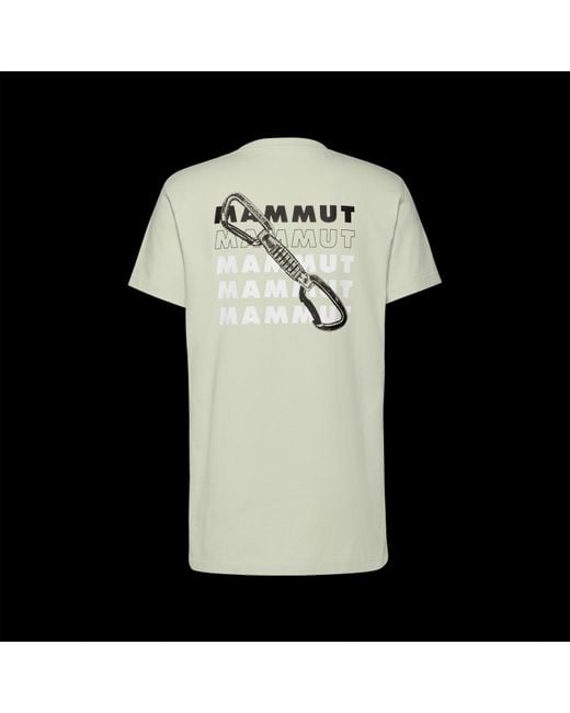 Mammut Black Massone Short-Sleeve Performance T-Shirt for men