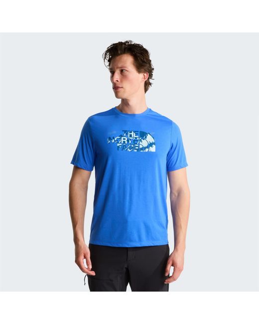 The North Face Blue Tnf Foundation Tee for men