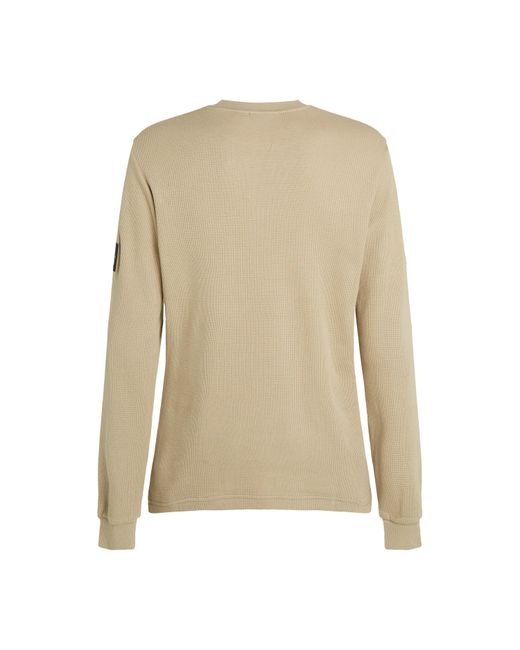 Calvin Klein Natural Waffle Long Sleeve Top for men