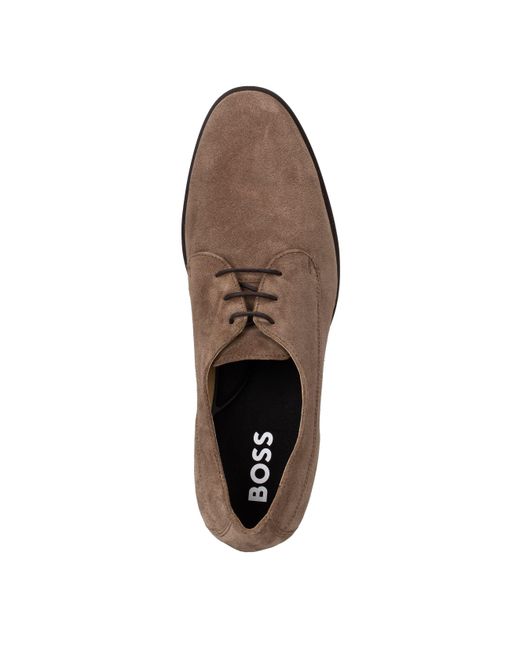 Boss Brown Colby Derby Shoe for men