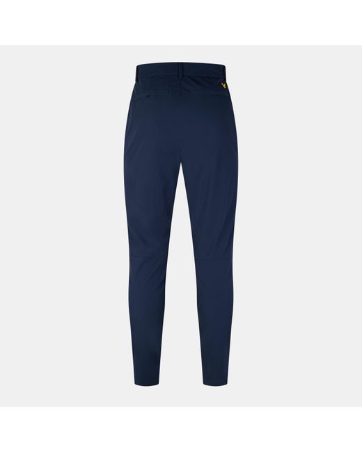Lyle & Scott Blue Slim Trousers for men