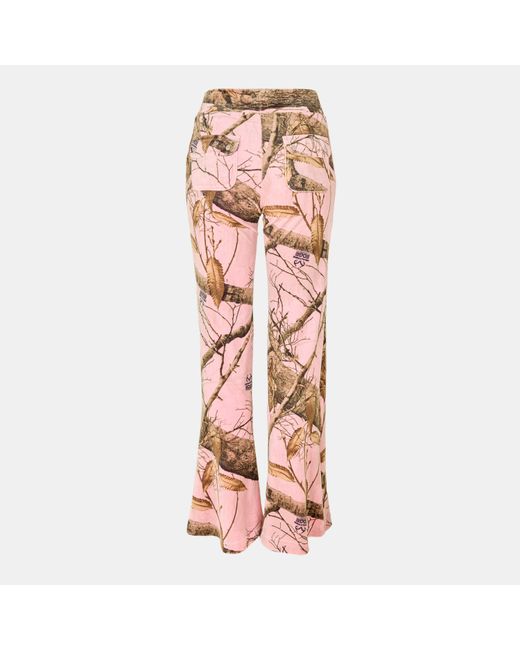 Pleasures Pink X Juicy Couture Realtree Velour Track Pants