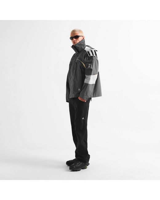 Roa Gray Gale 10K Rain Anorak Jacket for men