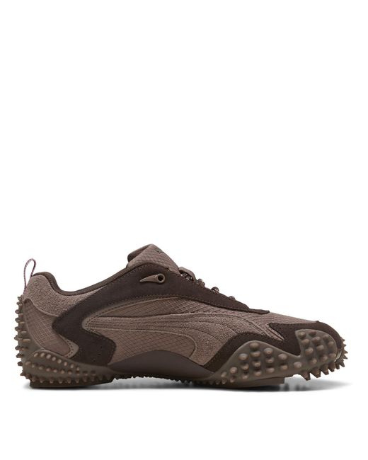 PUMA Brown Mostro Low-Top Trainers