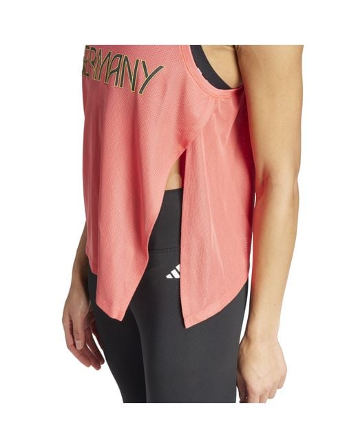 Adidas Pink Team D Tank