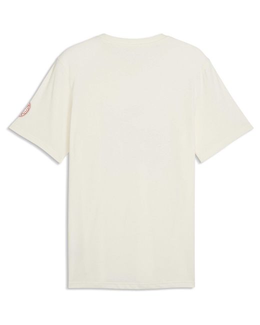 PUMA White Acm King Short Sleeve T-Shirt 2025 2026 for men