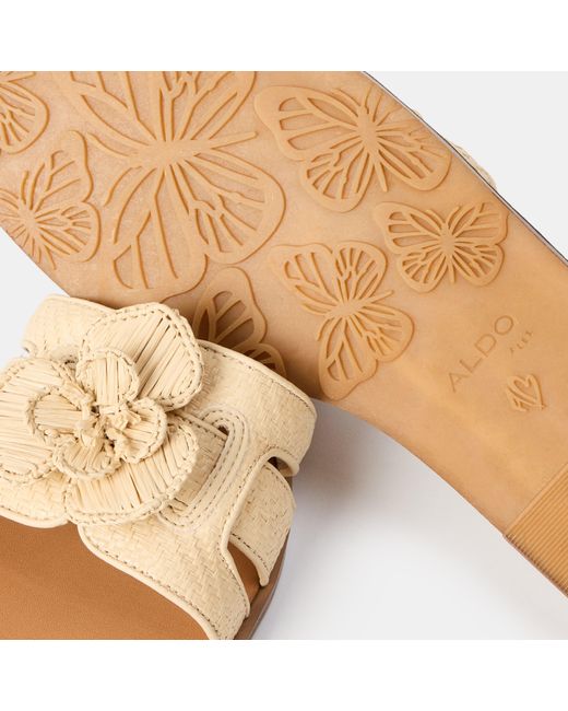 ALDO Natural Seaflower Pool Sliders