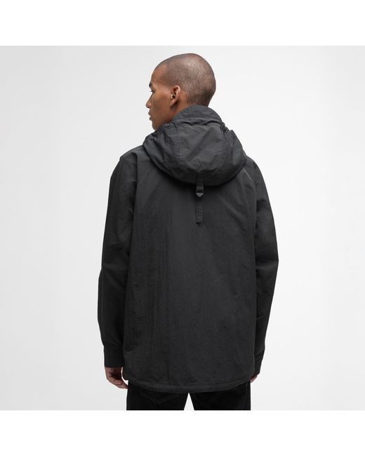 Barbour Black Rig Showerproof Jacket for men