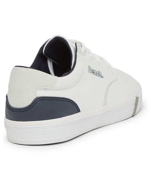 Bench White Briscoe Low-Top Trainers for men