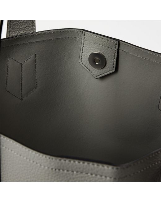 Emporio Armani Gray Tote Bags