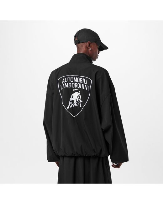 Balenciaga Black Lamborghini Tracksuit Top for men