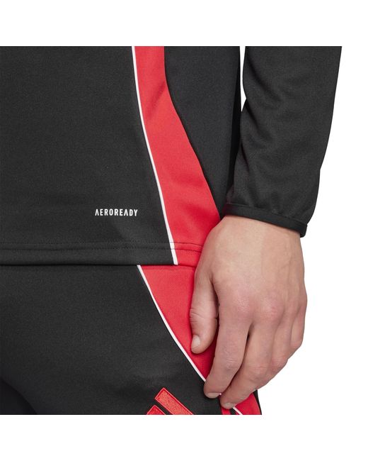 Adidas Black Tiro24 Tracksuit Top for men