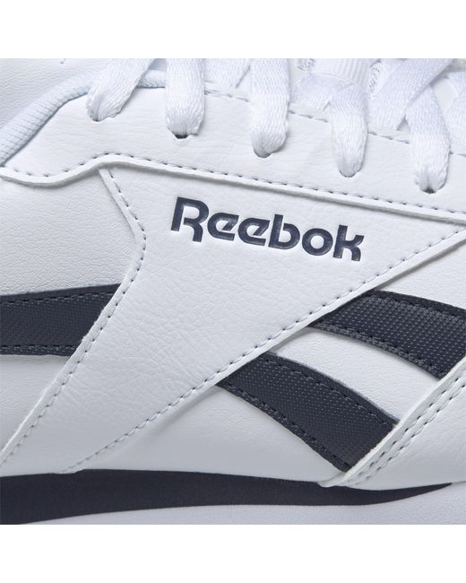 Reebok White Classic Glide Ripple Clip Trainers for men