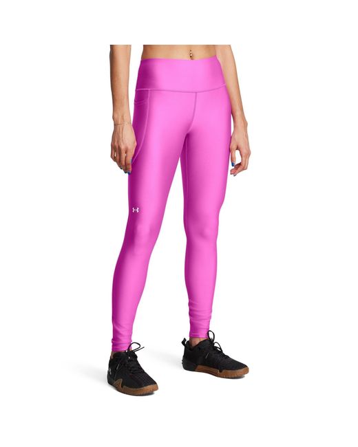 Under Armour Pink High-Rise Performance Gym Leggings