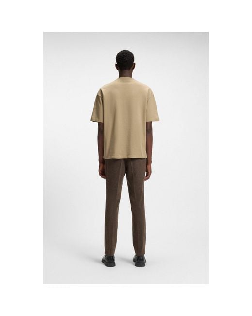 HUGO Natural Dinkee Oversized Fit T-Shirt for men