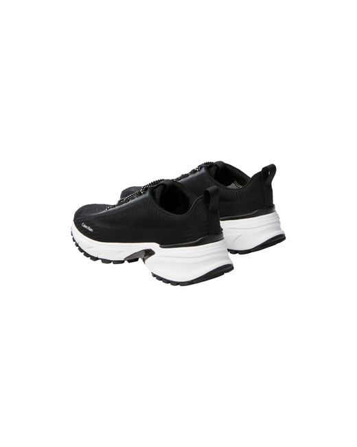 Calvin Klein Black Low-Top Trainers for men