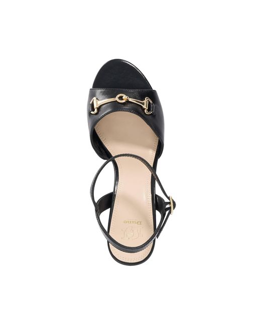 Dune Blue Jayar Heeled Sandals