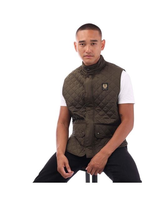 Belstaff Brown Icon Gilet for men