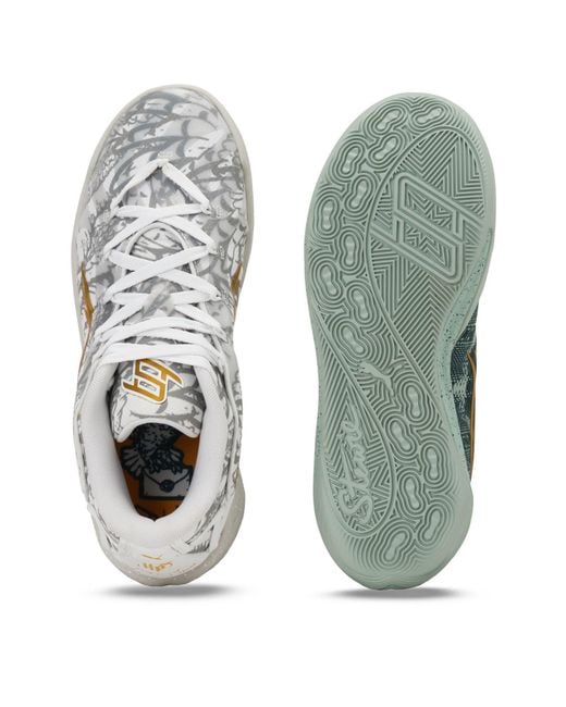 PUMA Blue Stewie 4 Harry Potter Basketball Trainers