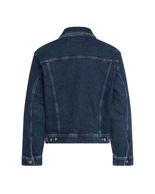 Replay Blue Comfort-Fit Jacket for men